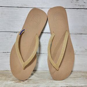 Rothy's The Flip Flop in the color Golden Sun US W 9